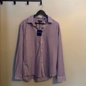 Men's Purple Checkered Shirt